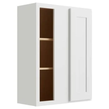 Cnc Cabinetry Luxor White Blind Wall Cabinet 36w X 36h 3 Cnc Cabinetry Luxor White Blind Wall Cabinet 36w X 36h