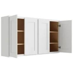 Cnc Cabinetry Luxor White Wall Cabinet 48w X 30h