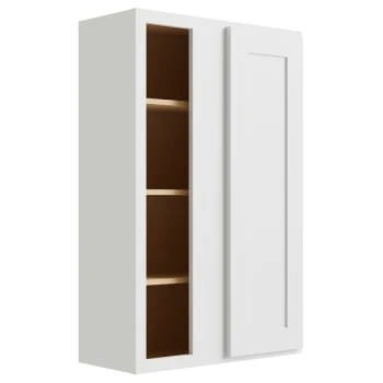 Cnc Cabinetry Luxor White Blind Wall Cabinet 39w X 30h 3 Cnc Cabinetry Luxor White Blind Wall Cabinet 39w X 30h