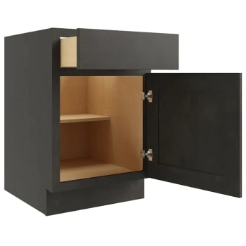 Cnc Cabinetry 9 X 34.5 In. Luxor Left Base Cabinet (Smoky Grey) 3 Cnc Cabinetry 9 X 34.5 In. Luxor Left Base Cabinet (Smoky Grey)