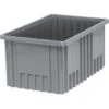 Quantum Storage Systems Gray Grid Container 16-1/2x10-7/8x8 In Package Of 8 -Whirlpool Shop 194473 w MainProductImage Lg