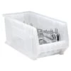 Quantum Storage Systems® Clear-View Hulk Containers 23-7/8x11x10 In Package Of 4 -Whirlpool Shop 194495 w MainProductImage Lg