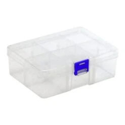 Quantum Storage Systems® Clear Storage Boxes 6-3/4x4-3/4x2-1/4 In Package Of 12