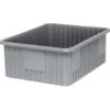 Quantum Storage Systems® Gray Grid Container 22-1/2x17-1/2x8 In Package Of 3 2 Quantum Storage Systems® Gray Grid Container 22-1/2x17-1/2x8 In Package Of 3 -Whirlpool Shop 194512 w MainProductImage Lg