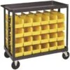 Quantum Storage Systems® Gray 4 Bin Levels-Mobile Cart 36x24x35-1/2 Inch -Whirlpool Shop 194514 w MainProductImage Lg