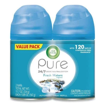 Air Wick 6.17 Oz Fresh Water Scent Spray Refill (3-Carton) 4 Air Wick 6.17 Oz Fresh Water Scent Spray Refill (3-Carton) - Image 2