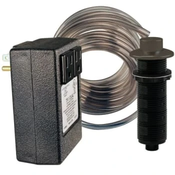 Westbrass Sink Top Air Switch And Dual Outlet Box, Orb 3 Westbrass Sink Top Air Switch And Dual Outlet Box, Orb