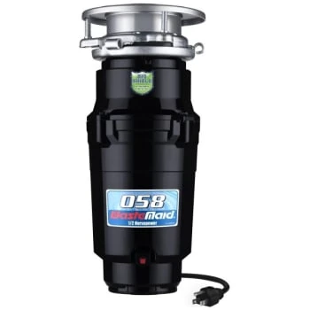 Wastemaid Model 058-1/2 Hp Economy Disposer-3-Bolt Mount W/ Power Cord 3 Wastemaid Model 058-1/2 Hp Economy Disposer-3-Bolt Mount W/ Power Cord