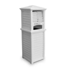 Mayne Lakeland 66 Inch Tall White Towel Storage Unit -Whirlpool Shop 207622 v AlternateImageView Lg