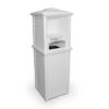 Mayne Lakeland 66 Inch Tall White Towel Storage Unit -Whirlpool Shop 207622 v MainProductImage Lg