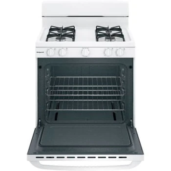 Hotpoint 30 In. Freestanding Gas Range White 6 Hotpoint 30 In. Freestanding Gas Range White - Image 4