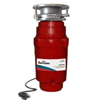 Garrison 1/2 Hp Food Waste Disposal, With Installed Power Cord 4 Garrison 1/2 Hp Food Waste Disposal, With Installed Power Cord - Image 2
