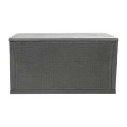 Flash Furniture Gray 120 Gallon Plastic Deck Box Outdoor Storage 17 Flash Furniture Gray 120 Gallon Plastic Deck Box Outdoor Storage -Whirlpool Shop 210380 w DetailedProductView5 Lg