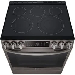 Lg 6.3-Cu. Ft. Smart Wi-Fi Enabled Probake Convection Instaview Slide-In Electric Range, Black Stainless Steel -Whirlpool Shop 216126 DetailedProductView5 Lg