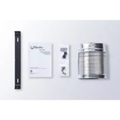 Winflo 30" Convertible Wall Mount Black Range Hood With Mesh Filters -Whirlpool Shop 220902 w IncludedHardware Lg