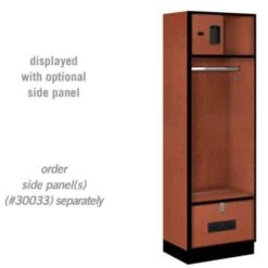 Salsbury Industries® Cherry-Designer Wood Open Access Locker 6 Feet X 18 Inches 12 Salsbury Industries® Cherry-Designer Wood Open Access Locker 6 Feet X 18 Inches -Whirlpool Shop 227023 w AlternateImageView Lg