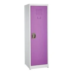 Adir Office 48 In. X 15 In. Steel Single Tier Key Lock Locker Purple