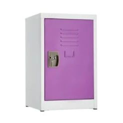 Adir Office 24 In. X 15 In. Steel Single Tier Key Lock Locker Purple