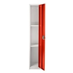 Adir Office 72 In. X 12 In. Single Tier Steel Locker Red 14 Adir Office 72 In. X 12 In. Single Tier Steel Locker Red -Whirlpool Shop 227169 LeftView Lg