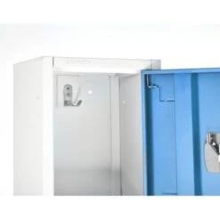 Adir Office 72 In. X 12 In. 2-Compartment Steel Locker Blue -Whirlpool Shop 227172 TopView Lg