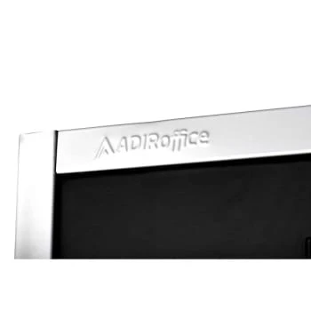Adir Office 72 In. X 12 In. 3-Compartment Steel Locker Black 9 Adir Office 72 In. X 12 In. 3-Compartment Steel Locker Black - Image 7