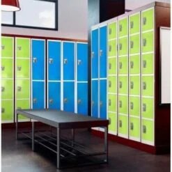 Adir Office 72 In. X 12 In. 6-Compartment Steel Locker Grn -Whirlpool Shop 227195 DetailedProductView4 Lg