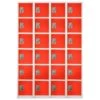 Adir Office 72 In. X 12 In. 6-Compartment Steel Locker Red -Whirlpool Shop 227200 MainProductImage Lg