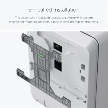 Kimberly Clark Kimberly-Clark Icon Automatic Roll Towel Dispenser Warm Marble Faceplate 7 Kimberly Clark Kimberly-Clark Icon Automatic Roll Towel Dispenser Warm Marble Faceplate - Image 5