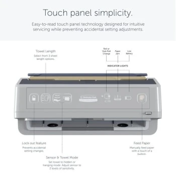 Kimberly Clark Kimberly-Clark Icon Automatic Roll Towel Dispenser Warm Marble Faceplate 11 Kimberly Clark Kimberly-Clark Icon Automatic Roll Towel Dispenser Warm Marble Faceplate - Image 9