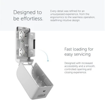 Kimberly Clark Kimberly-Clark Icon Coreless Std 2 Roll Vertial Tp Disp Silver Mosaic Fp 6 Kimberly Clark Kimberly-Clark Icon Coreless Std 2 Roll Vertial Tp Disp Silver Mosaic Fp - Image 4