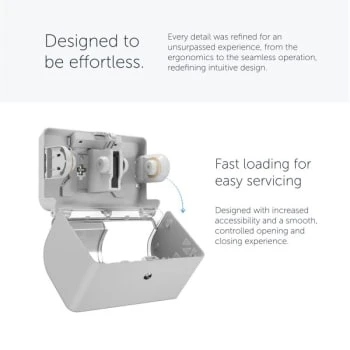 Kimberly Clark Kimberly-Clark Icon Coreless Std 2 Roll Horizontal Tp Disp Cherry Blsm Dsgn 6 Kimberly Clark Kimberly-Clark Icon Coreless Std 2 Roll Horizontal Tp Disp Cherry Blsm Dsgn - Image 4