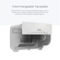 Kimberly Clark Kimberly-Clark Icon Faceplate Cherry Blossom Cl Std 2 Roll Horiz Tp Disp -Whirlpool Shop 227570 DetailedProductView2 Lg