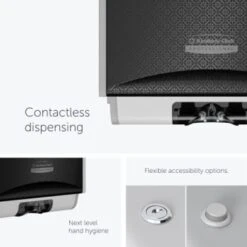 Kimberly Clark Kimberly-Clark Icon Automatic Soap/sanitizer Disp Black Mosaic Faceplate -Whirlpool Shop 227574 DetailedProductView2 Lg