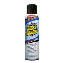 Spray-X Foaming Glass Cleaner Industrial Strength 19 Ounce Can Pack Of 8
