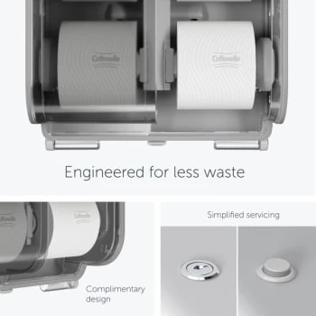 Kimberly Clark Kimberly-Clark Icon™ Standard 4-Roll Tp Dispenser/warm Marble Design Fp 5 Kimberly Clark Kimberly-Clark Icon™ Standard 4-Roll Tp Dispenser/warm Marble Design Fp - Image 3