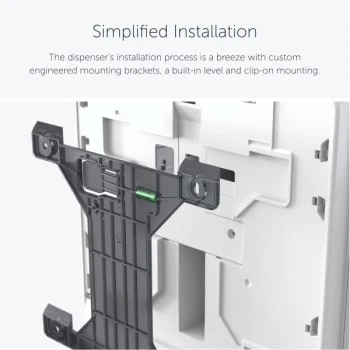 Kimberly Clark Kimberly-Clark Icon™ Standard 4-Roll Tp Dispenser/warm Marble Design Fp 7 Kimberly Clark Kimberly-Clark Icon™ Standard 4-Roll Tp Dispenser/warm Marble Design Fp - Image 5