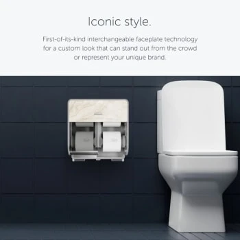 Kimberly Clark Kimberly-Clark Icon™ Standard 4-Roll Tp Dispenser/warm Marble Design Fp 9 Kimberly Clark Kimberly-Clark Icon™ Standard 4-Roll Tp Dispenser/warm Marble Design Fp - Image 7