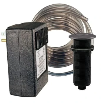 Westbrass Garbage Disposal Flush Air Switch In Matte Black 3 Westbrass Garbage Disposal Flush Air Switch In Matte Black