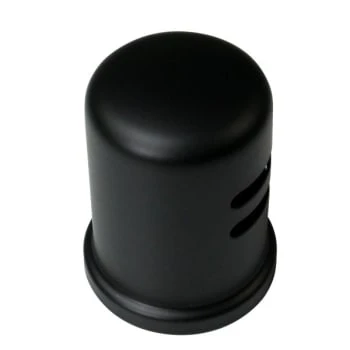 Westbrass 1-3/4 " Skirted Brass Air Gap Cap Only In Matte Black 5 Westbrass 1-3/4 " Skirted Brass Air Gap Cap Only In Matte Black - Image 3
