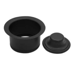 Westbrass 3-1/2" Diameter Extra-Deep Disposal Flange And Stopper In Matte Black 9 Westbrass 3-1/2" Diameter Extra-Deep Disposal Flange And Stopper In Matte Black -Whirlpool Shop 230574 DetailedProductView2 Lg