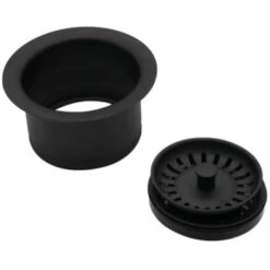 Westbrass 4-1/4" Brass Extra-Deep Disposal Flange And Stopper In Matte Black 9 Westbrass 4-1/4" Brass Extra-Deep Disposal Flange And Stopper In Matte Black -Whirlpool Shop 230575 DetailedProductView1 Lg