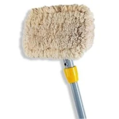 Rubbermaid® 60 In Wall Washer Kit W/ Handle Two Cotton Pad (White)