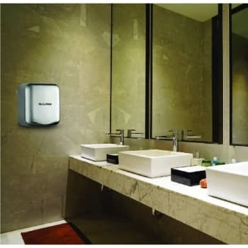 Alpine Industries Hemlock High-Speed Hand Dryer Brushed Stainless Steel 120v 4 Alpine Industries Hemlock High-Speed Hand Dryer Brushed Stainless Steel 120v - Image 2