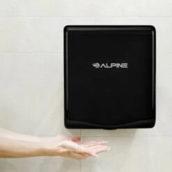 Alpine Industries Willow Automatic High-Speed Hand Dryer Black 120v -Whirlpool Shop 232115 DetailedProductView1 Lg