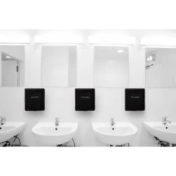 Alpine Industries Willow Black High-Speed 120v Hand Dryer With Wall Guard -Whirlpool Shop 232116 DetailedProductView6 Lg