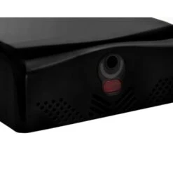 Alpine Industries Willow Black High-Speed 120v Hand Dryer With Wall Guard -Whirlpool Shop 232116 TopView Lg