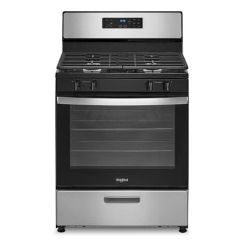 Whirlpool 5.1 Cu. Ft. Gas Range Stainless Steel 3 Whirlpool 5.1 Cu. Ft. Gas Range Stainless Steel
