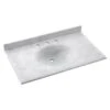 Swan® Ice Ellipse Solid Surface Single Bowl Vanity Top 22" X 25" 2 Swan® Ice Ellipse Solid Surface Single Bowl Vanity Top 22" X 25" -Whirlpool Shop 240371 w MainProductImage BUS Lg