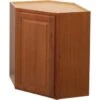 Hampton Bay Hampton Assembled 24x30x12" Diagonal Corner Kitchen Cabinet Med Oak