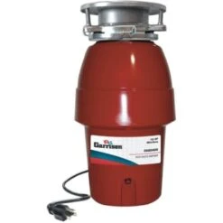 Garrison 1/2 Hp Mid Duty Continuous Feed Garbage Disposal With Power Cord